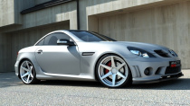 Mercedes SLK R171 (for Me-SLK -r171-AMG204-f1) 2004-2011 Frontsplitter / Frontläpp Maxton Design